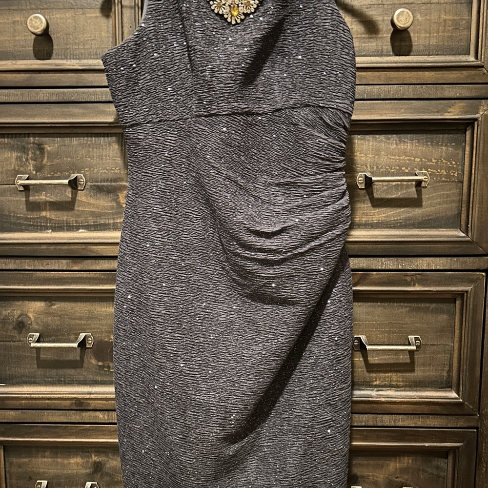 NWT Elegant Gray Women's Dress